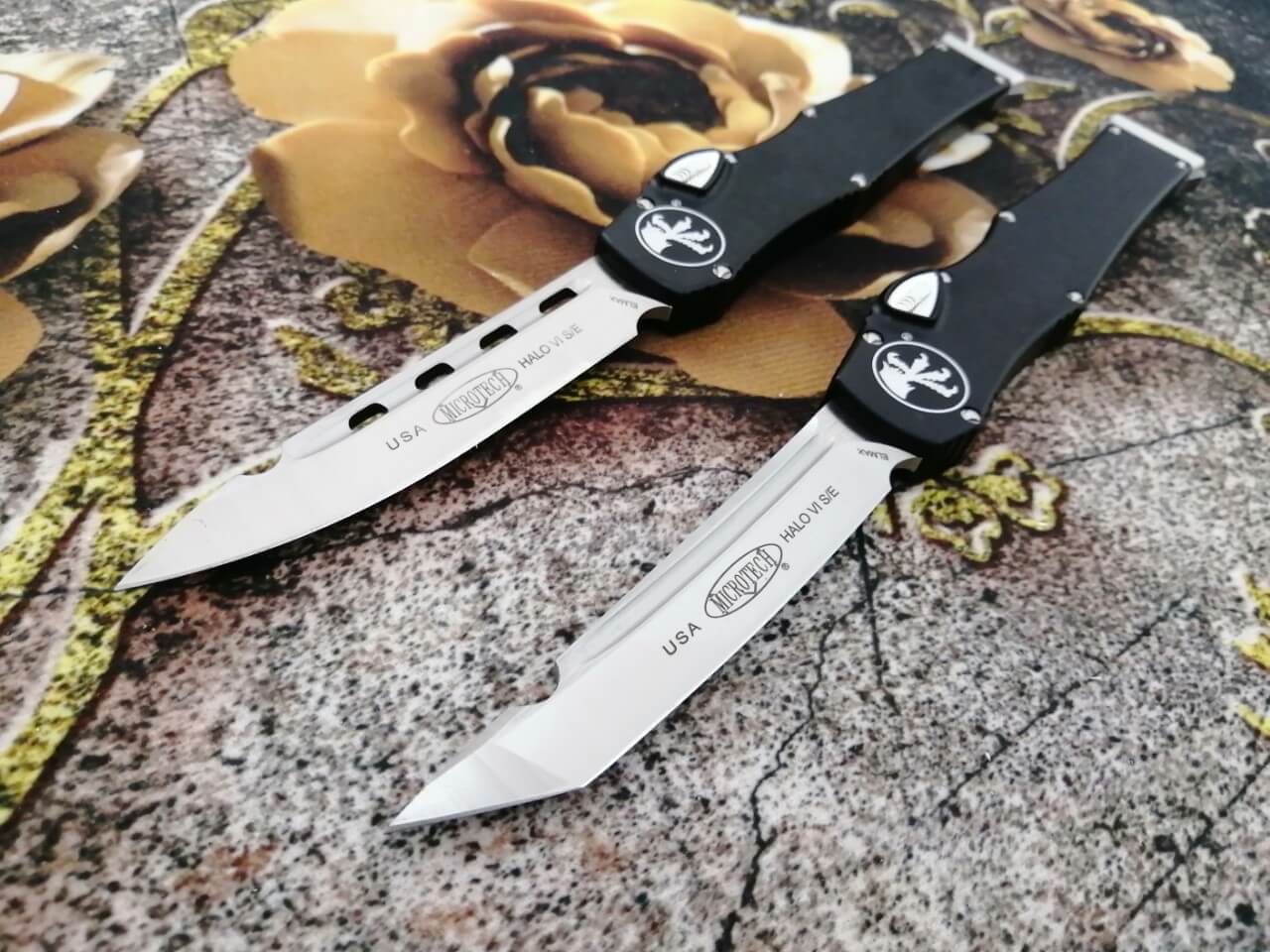 Dao Bấm Microtech USA Halo 6 Phiên Bản Mới