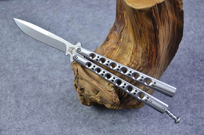 Dao Bướm Balisong Cán Đúc BM42