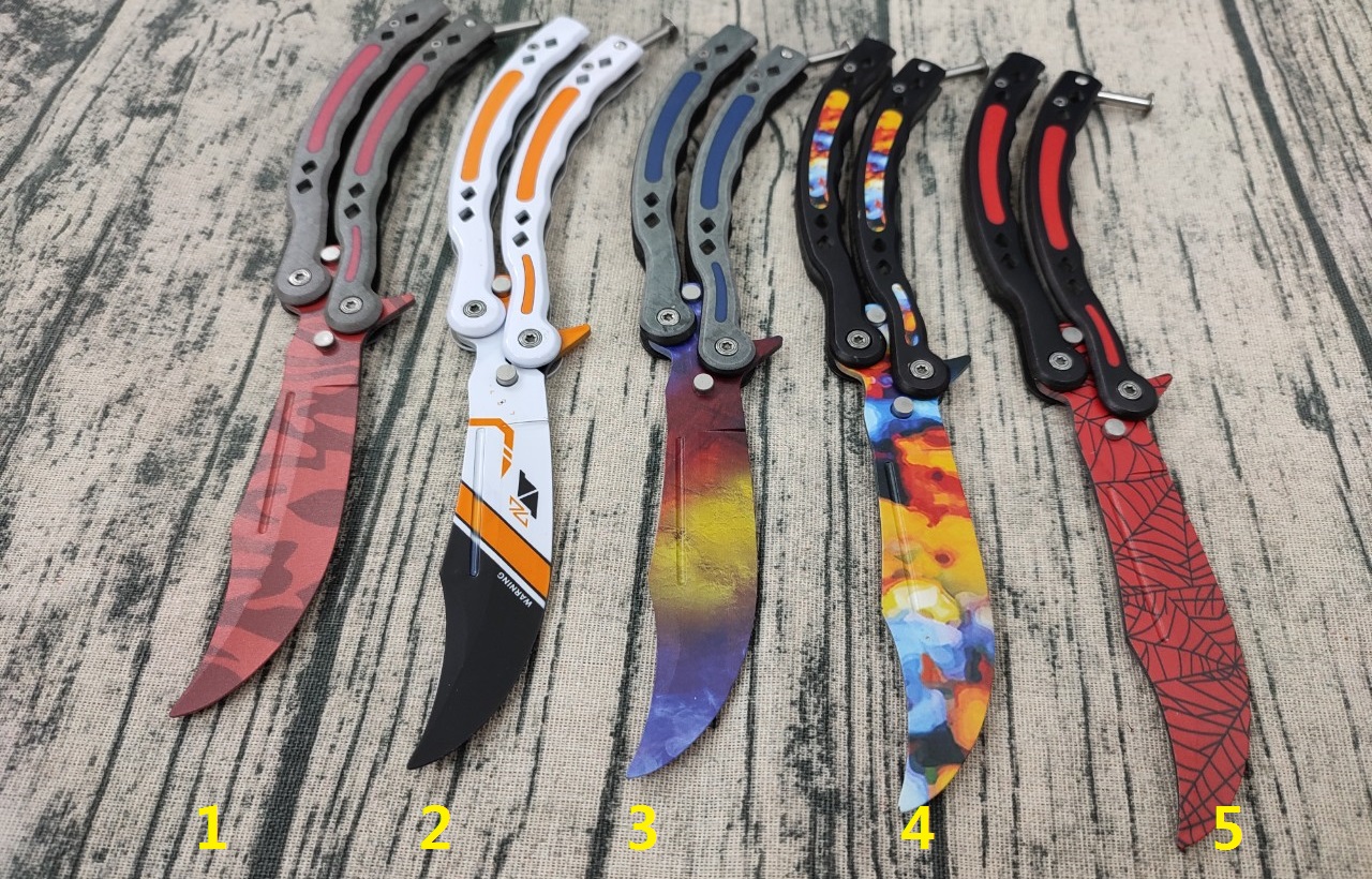 dao bướm balisong csgo tập luyện