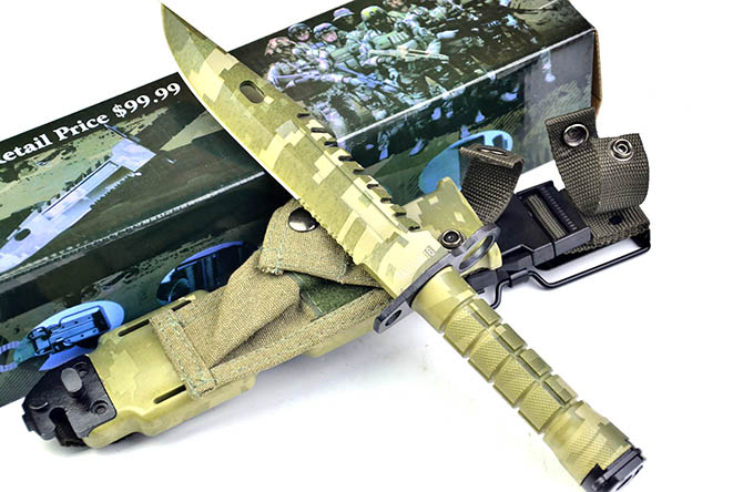 dao găm M9 USA đi rừng xanh lính